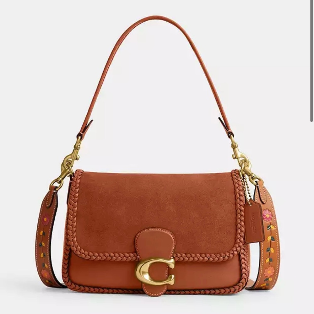 Coach NWT Soft Tabby Shoulder Bag with Braid with original dustbag